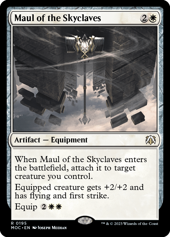 Maul of the Skyclaves [March of the Machine Commander] MTG Single Magic: The Gathering  | Multizone: Comics And Games