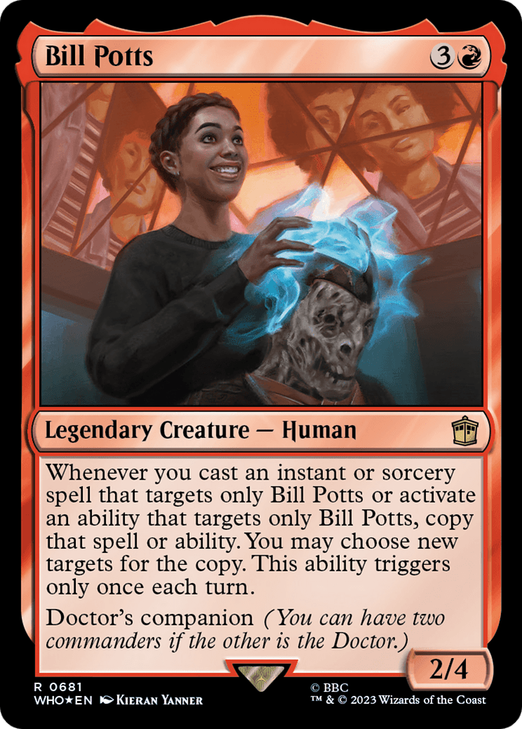 Bill Potts (Surge Foil) [Doctor Who] MTG Single Magic: The Gathering  | Multizone: Comics And Games