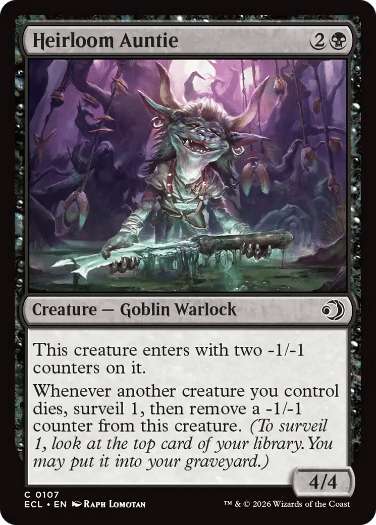 Heirloom Auntie [Lorwyn Eclipsed] MTG Single Magic: The Gathering  | Multizone: Comics And Games