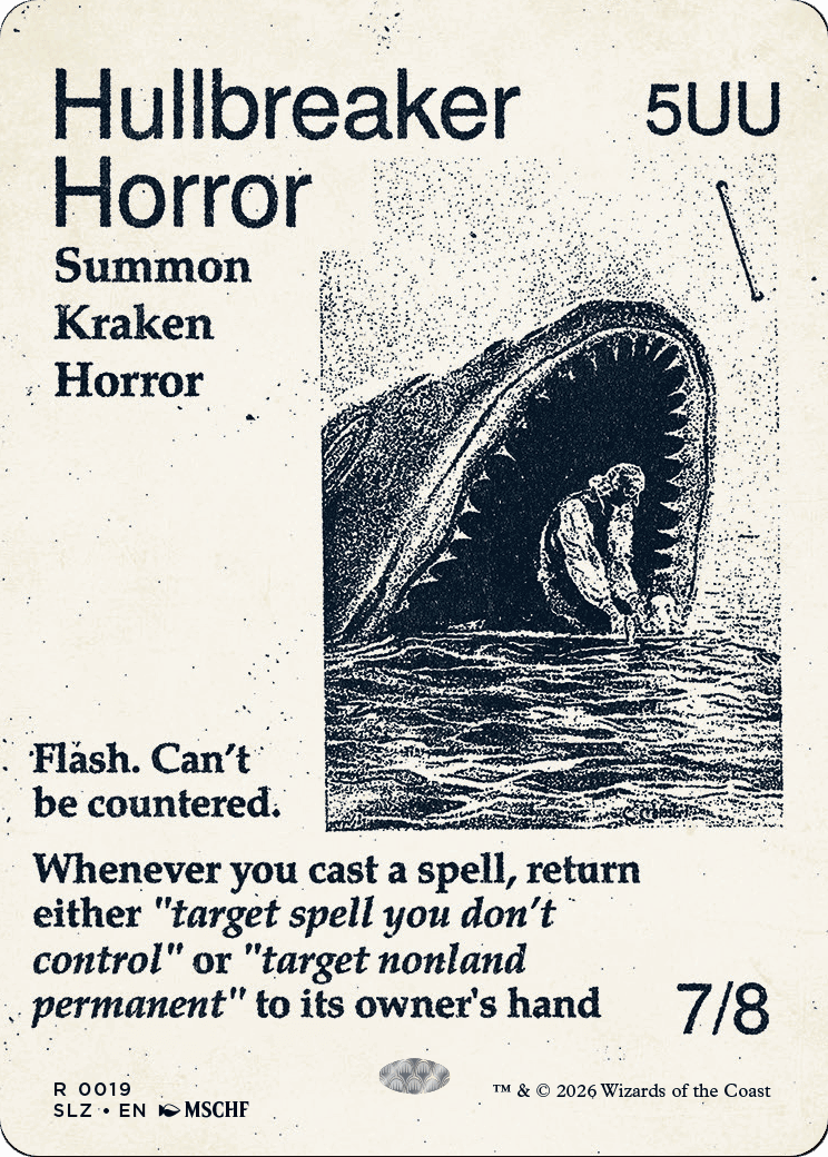 Hullbreaker Horror (0019) [Secret Lair x MSCHF: The Zeta Set] MTG Single Magic: The Gathering  | Multizone: Comics And Games