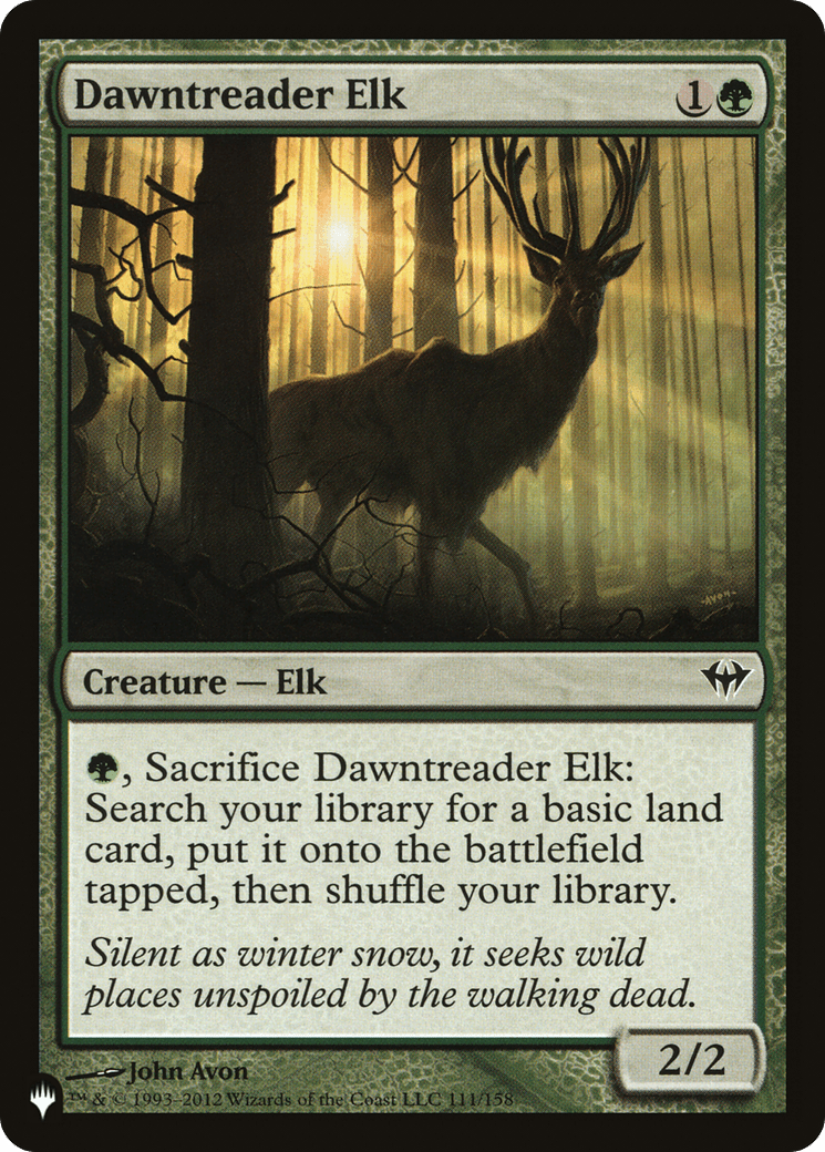 Dawntreader Elk [The List] MTG Single Magic: The Gathering  | Multizone: Comics And Games