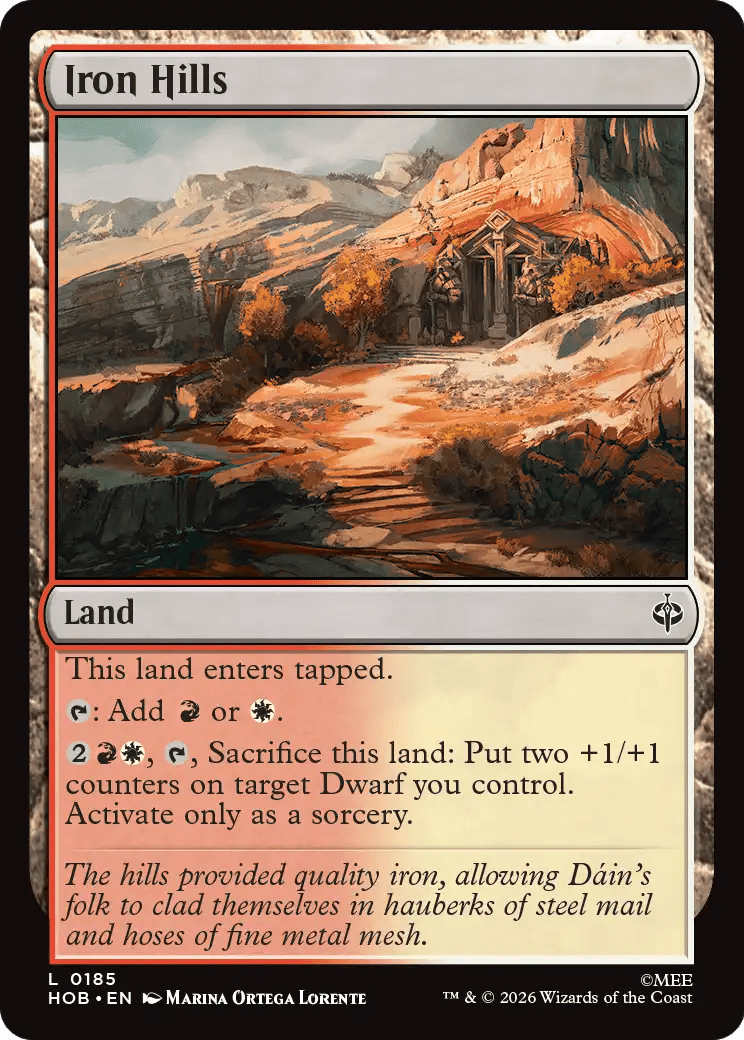 Iron Hills [The Hobbit] MTG Single Magic: The Gathering  | Multizone: Comics And Games