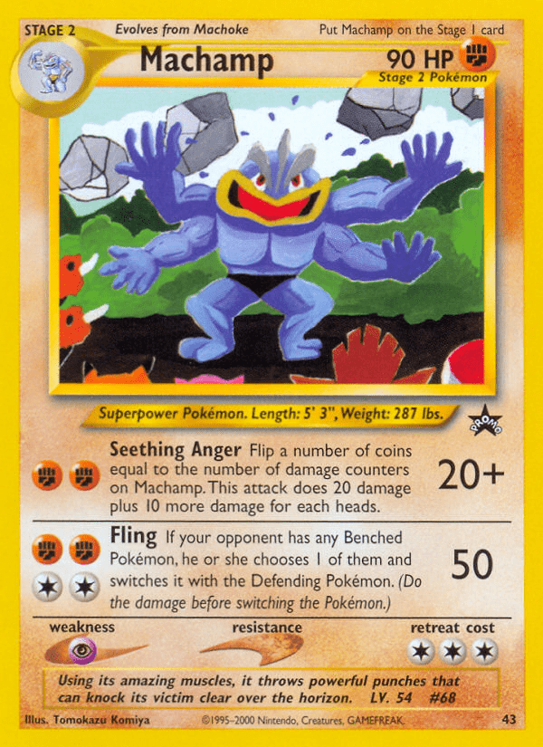 Machamp (43) [Wizards of the Coast: Black Star Promos] Pokemon Single Pokémon  | Multizone: Comics And Games