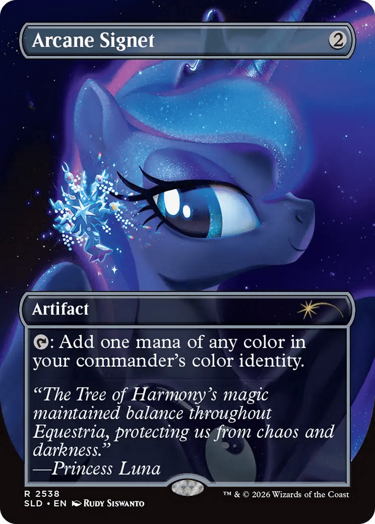 Arcane Signet (2538) [Secret Lair Drop Series] MTG Single Magic: The Gathering  | Multizone: Comics And Games
