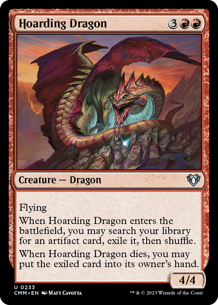 Hoarding Dragon [Commander Masters] | Multizone: Comics And Games