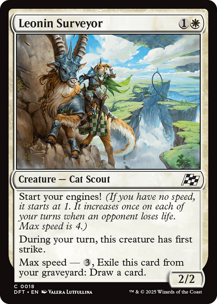 Leonin Surveyor [Aetherdrift] MTG Single Magic: The Gathering  | Multizone: Comics And Games