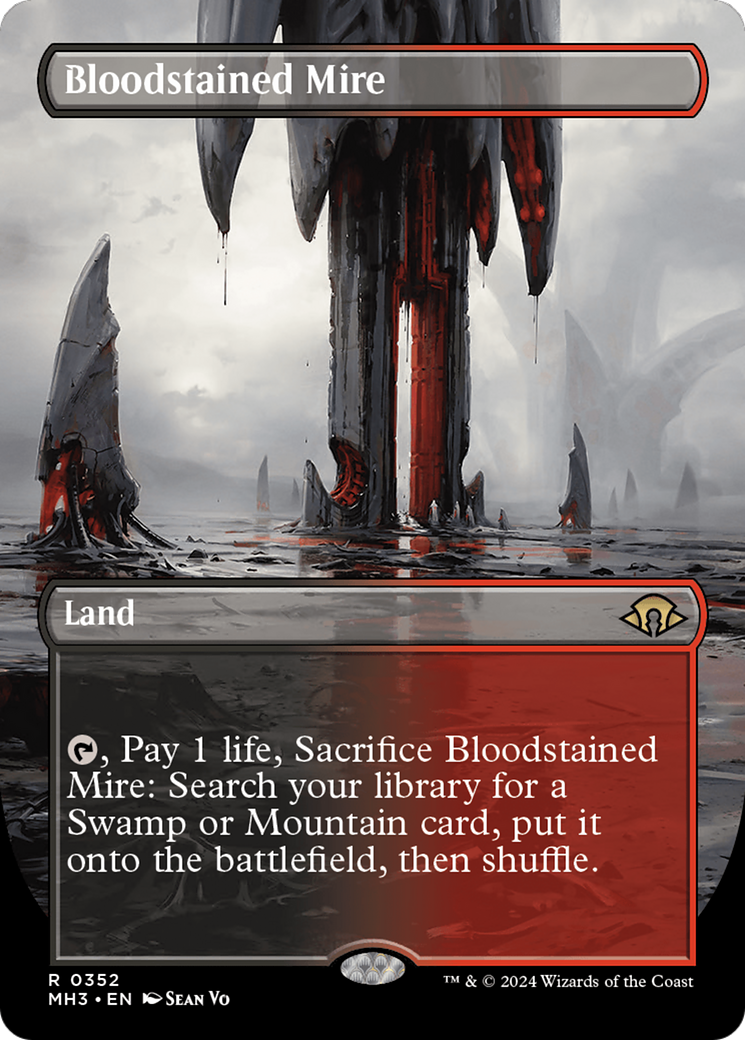 Bloodstained Mire (Borderless) [Modern Horizons 3] | Multizone: Comics And Games