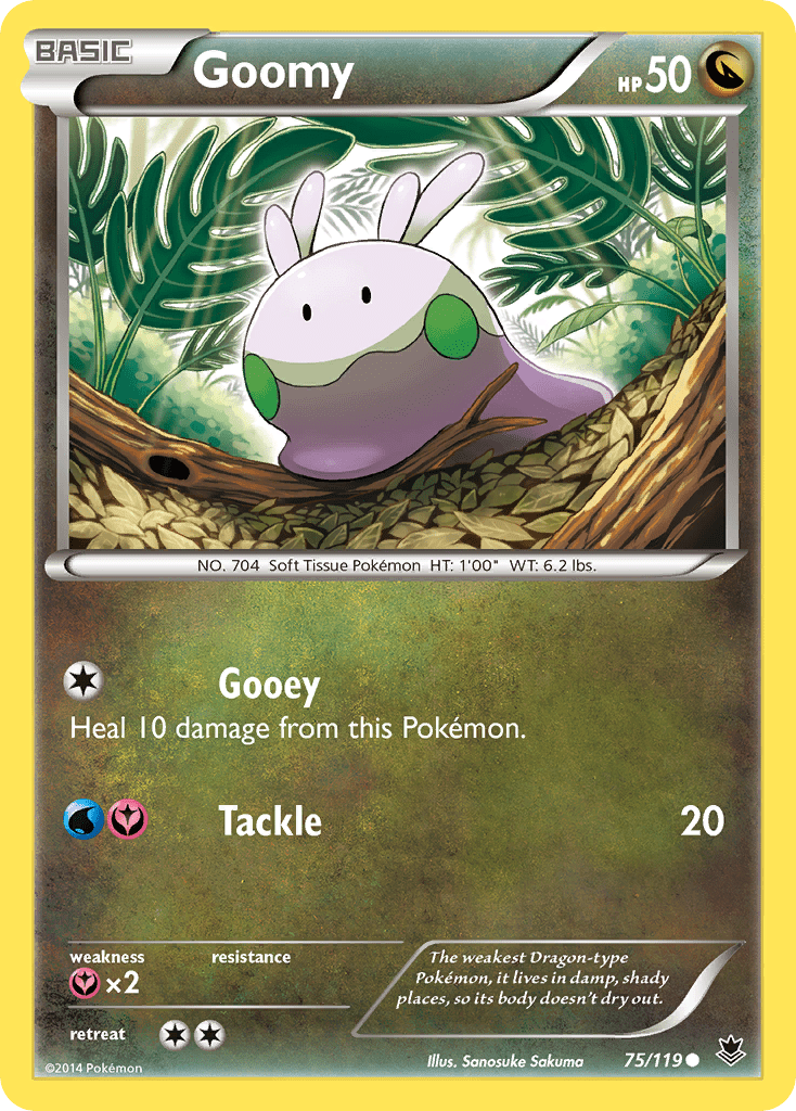 Goomy (75/119) [XY: Phantom Forces] Pokemon Single Pokémon  | Multizone: Comics And Games