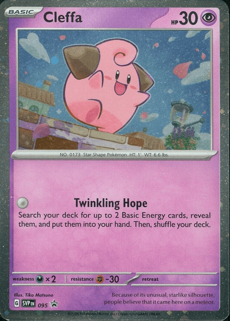 Cleffa (095) (Cosmos Foil) [Scarlet & Violet: Black Star Promos] Pokemon Single Pokémon  | Multizone: Comics And Games