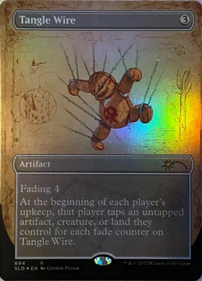 Tangle Wire (Blueprint) [Secret Lair Drop Promos] MTG Single Magic: The Gathering  | Multizone: Comics And Games