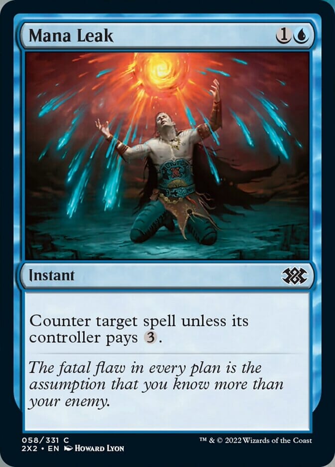 Mana Leak [Double Masters 2022] MTG Single Magic: The Gathering  | Multizone: Comics And Games