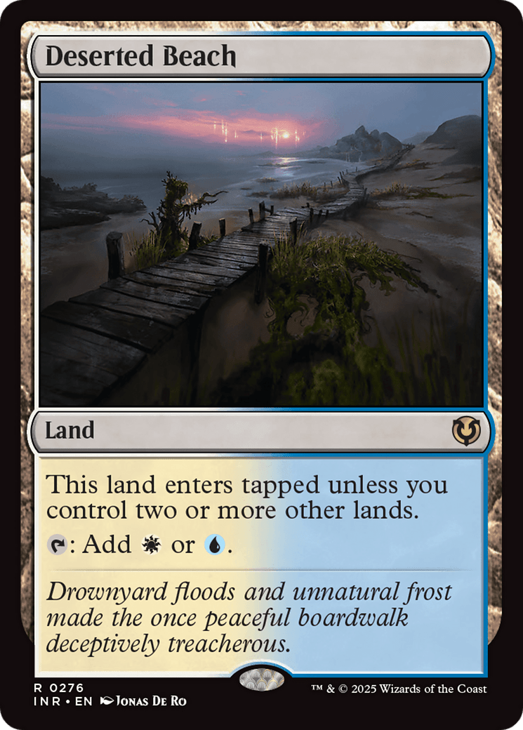 Deserted Beach [Innistrad Remastered] MTG Single Magic: The Gathering  | Multizone: Comics And Games
