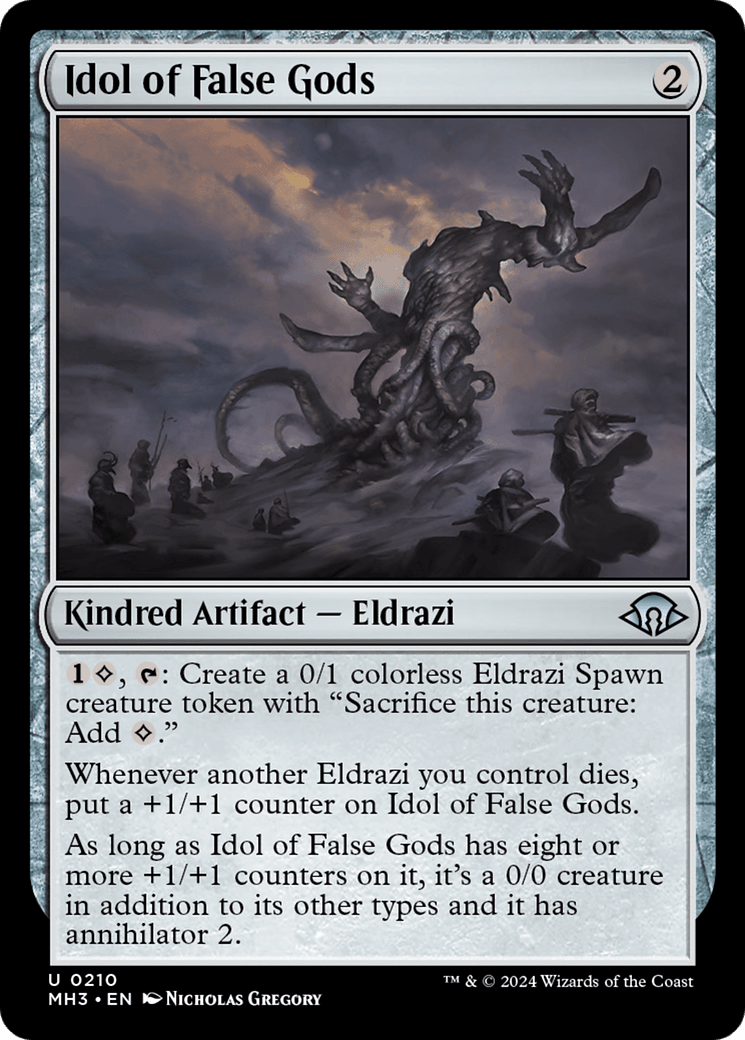 Idol of False Gods [Modern Horizons 3] MTG Single Magic: The Gathering  | Multizone: Comics And Games