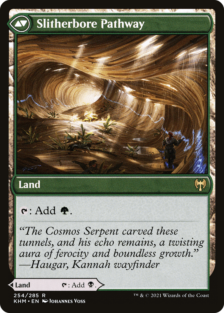 Darkbore Pathway // Slitherbore Pathway [Secret Lair: From Cute to Brute] MTG Single Magic: The Gathering  | Multizone: Comics And Games