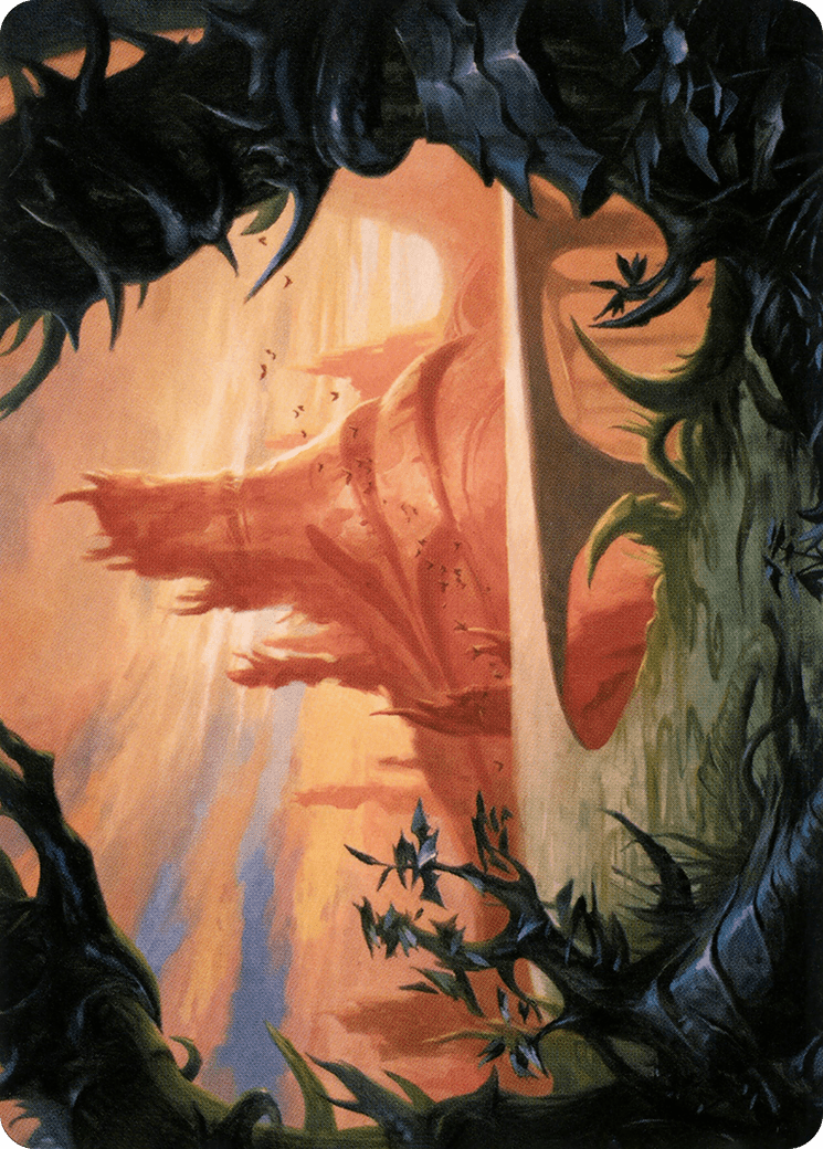 Slagwoods Bridge Art Card [Modern Horizons 2 Art Series] MTG Single Magic: The Gathering  | Multizone: Comics And Games