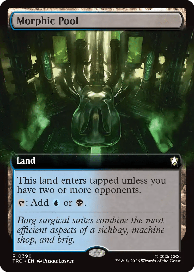 Morphic Pool (Extended Art) [Star Trek Commander] MTG Single Magic: The Gathering  | Multizone: Comics And Games