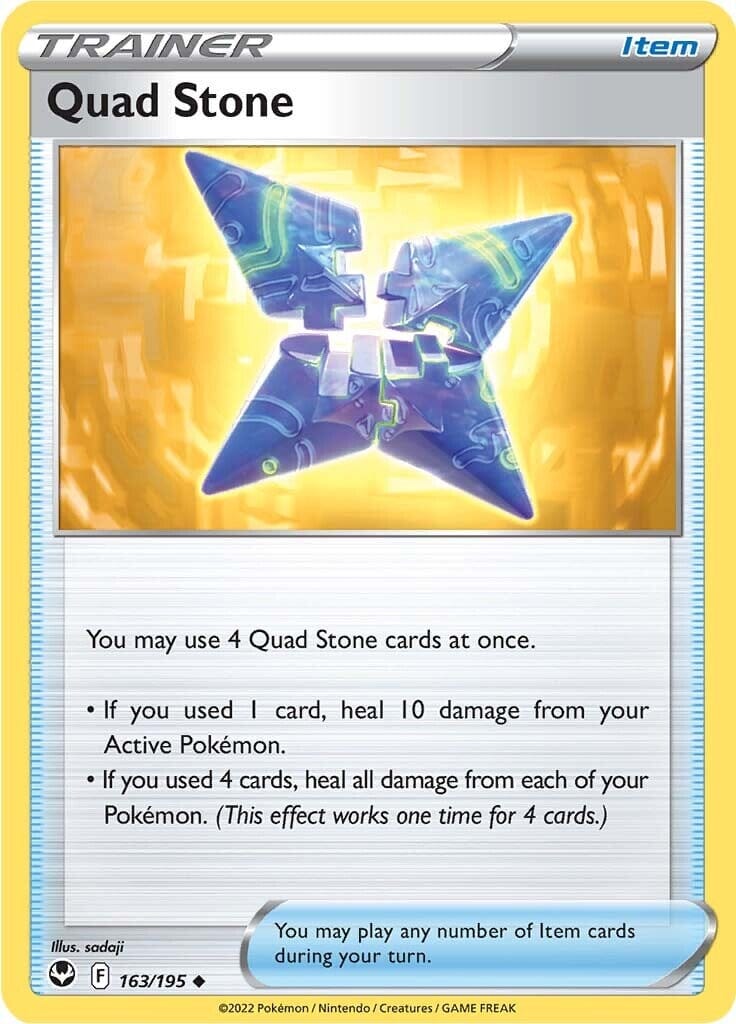 Quad Stone (163/195) [Sword & Shield: Silver Tempest] Pokemon Single Pokémon  | Multizone: Comics And Games
