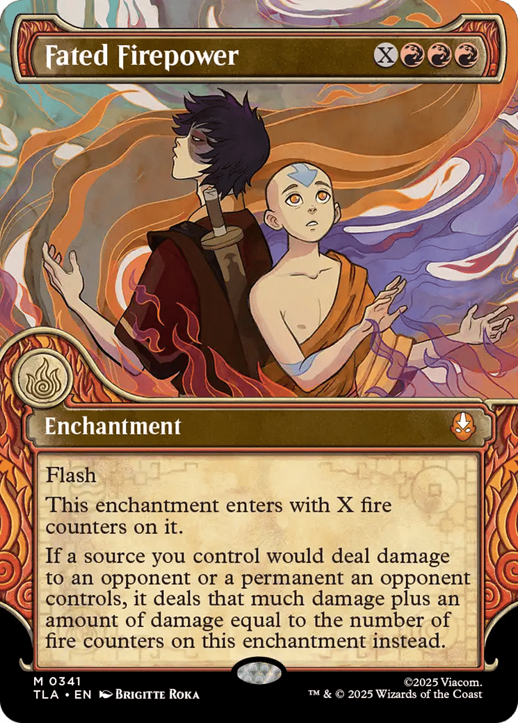 Fated Firepower (Showcase) [Avatar: The Last Airbender] MTG Single Magic: The Gathering  | Multizone: Comics And Games