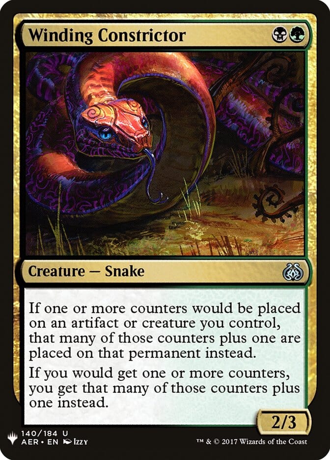 Winding Constrictor [Mystery Booster] MTG Single Magic: The Gathering  | Multizone: Comics And Games