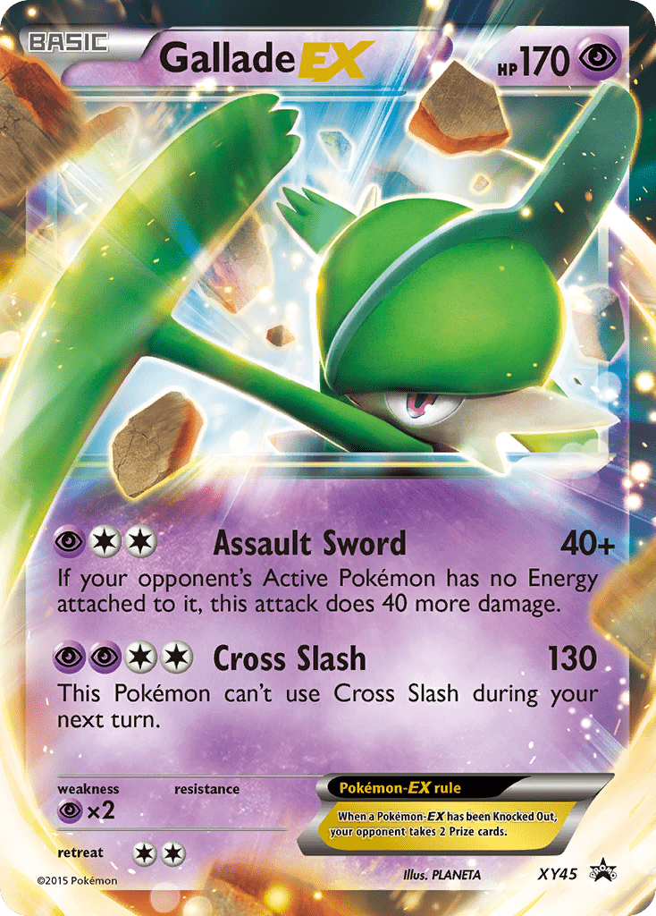 Gallade EX (XY45) [XY: Black Star Promos] Pokemon Single Pokémon  | Multizone: Comics And Games