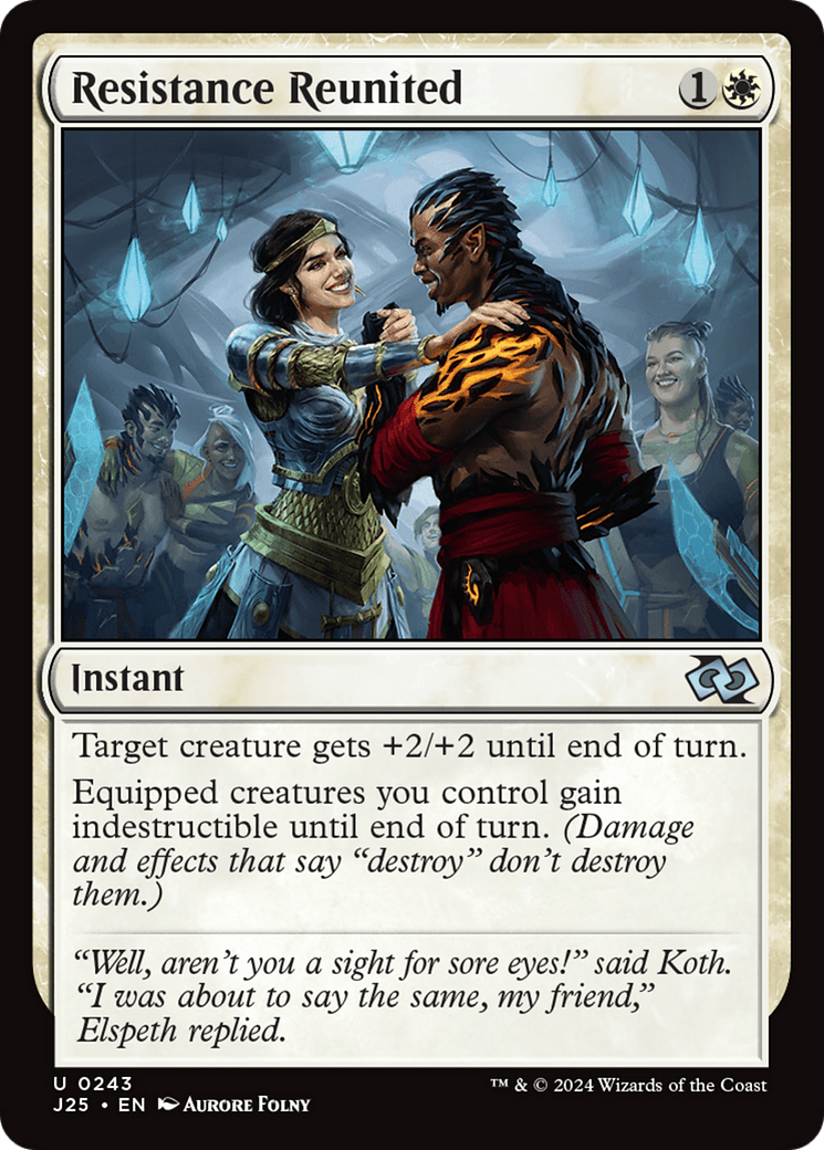 Resistance Reunited [Foundations Jumpstart] MTG Single Magic: The Gathering  | Multizone: Comics And Games
