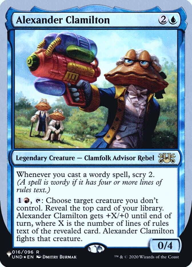 Alexander Clamilton (Unfinity Foil Edition) [The List] MTG Single Magic: The Gathering  | Multizone: Comics And Games