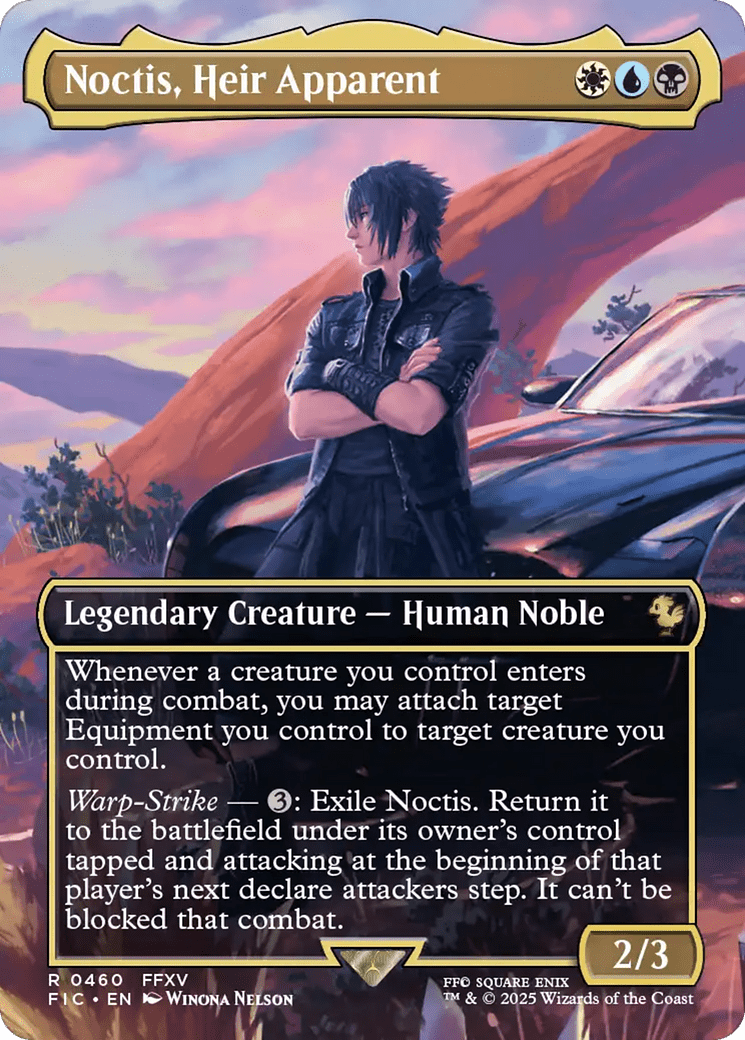 Noctis, Heir Apparent [FINAL FANTASY Commander] MTG Single Magic: The Gathering  | Multizone: Comics And Games