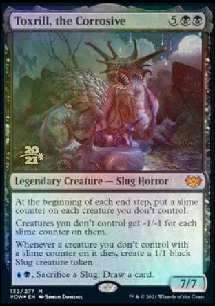 Toxrill, the Corrosive [Innistrad: Crimson Vow Prerelease Promos] MTG Single Magic: The Gathering  | Multizone: Comics And Games