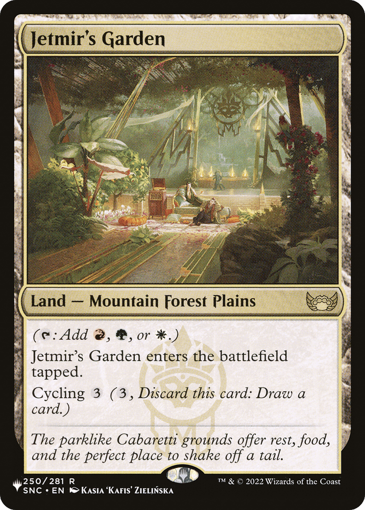 Jetmir's Garden [The List] MTG Single Magic: The Gathering  | Multizone: Comics And Games