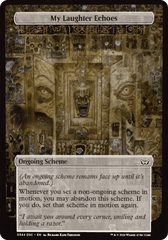 My Laughter Echoes (Full Art) [Duskmourn: Archenemy] MTG Single Magic: The Gathering  | Multizone: Comics And Games