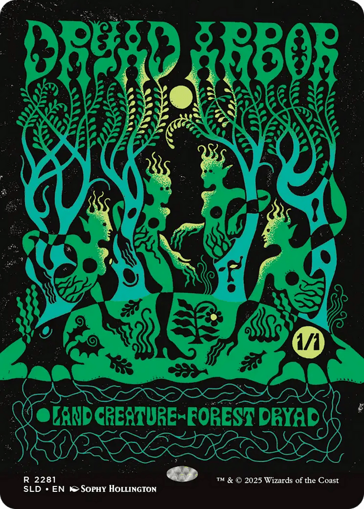 Dryad Arbor [Secret Lair Drop Series] MTG Single Magic: The Gathering  | Multizone: Comics And Games