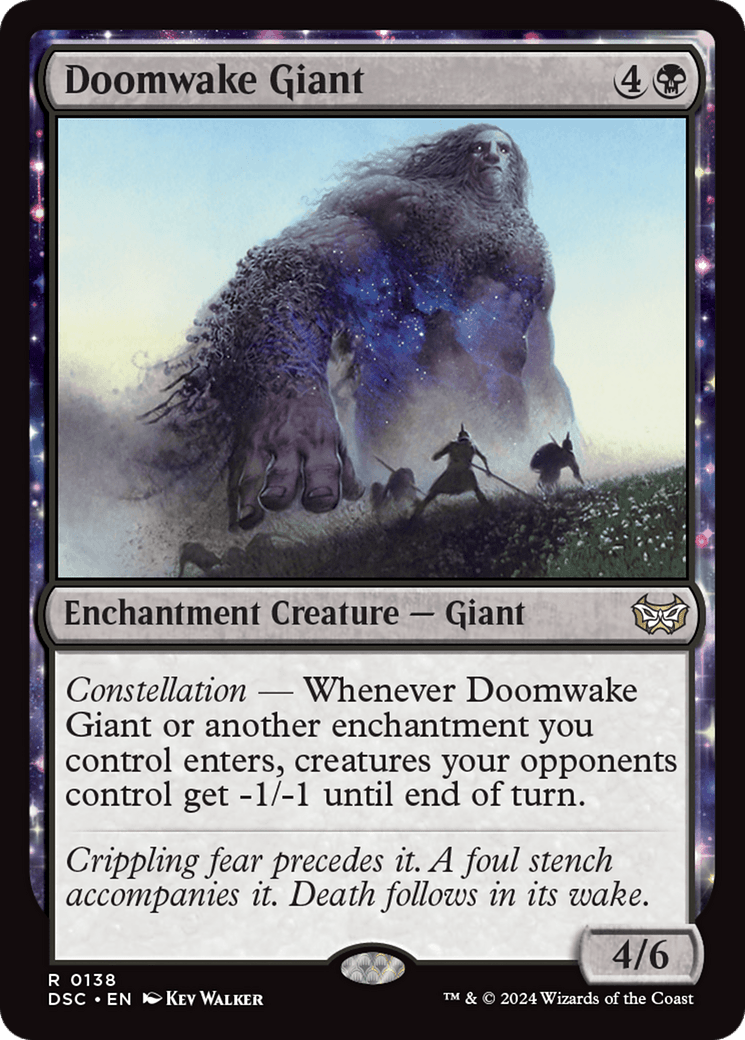 Doomwake Giant [Duskmourn: House of Horror Commander] MTG Single Magic: The Gathering  | Multizone: Comics And Games