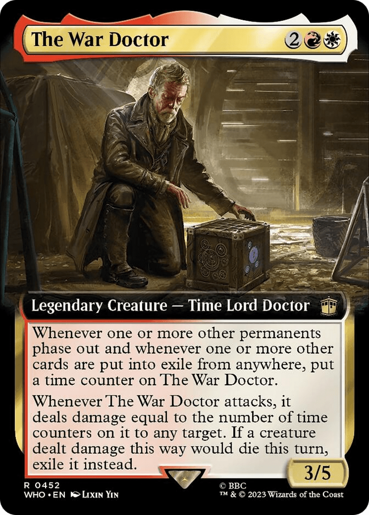 The War Doctor (Extended Art) [Doctor Who] MTG Single Magic: The Gathering  | Multizone: Comics And Games