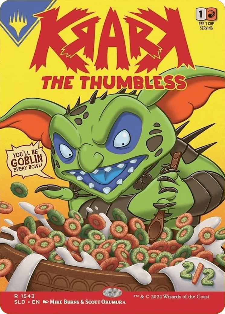 Krark, the Thumbless (Rainbow Foil) [Secret Lair Drop Series] MTG Single Magic: The Gathering  | Multizone: Comics And Games