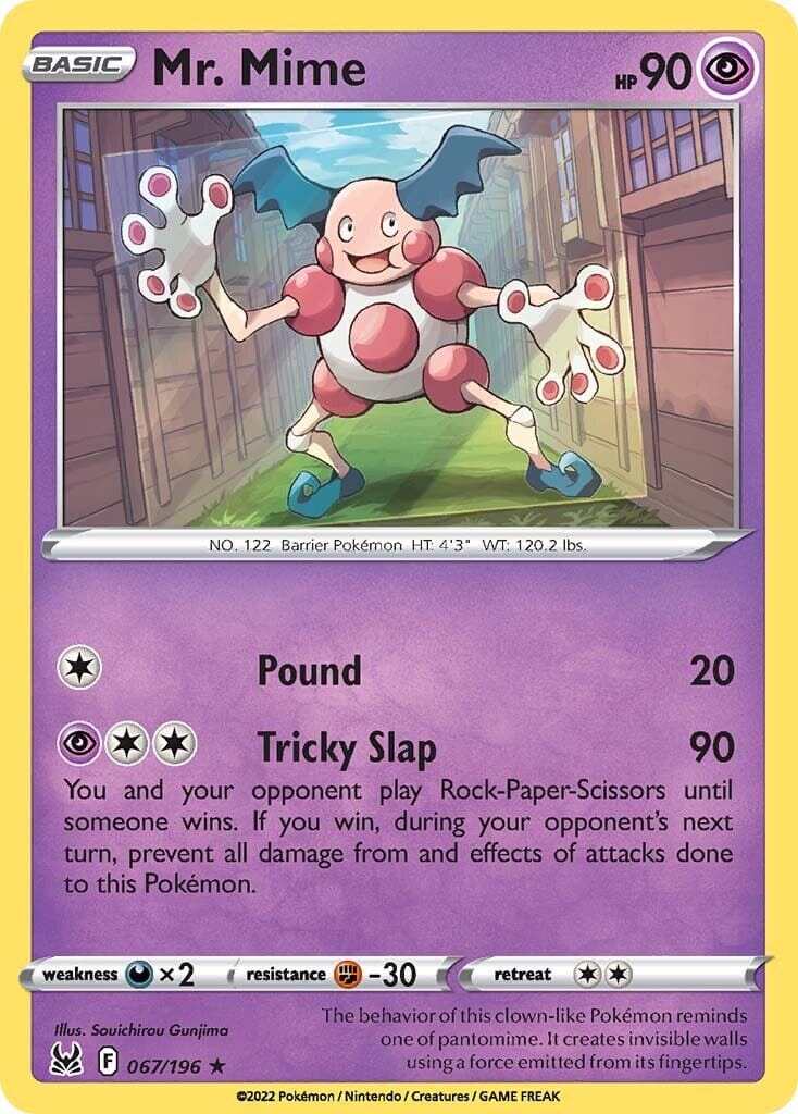 Mr. Mime (067/196) [Sword & Shield: Lost Origin] Pokemon Single Pokémon  | Multizone: Comics And Games