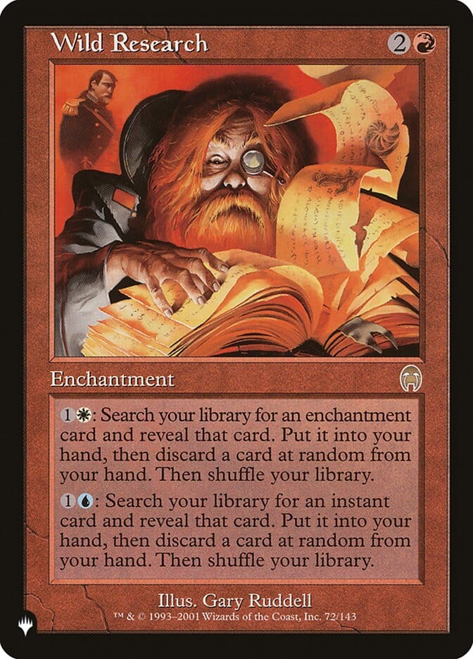 Wild Research [The List] MTG Single Magic: The Gathering  | Multizone: Comics And Games