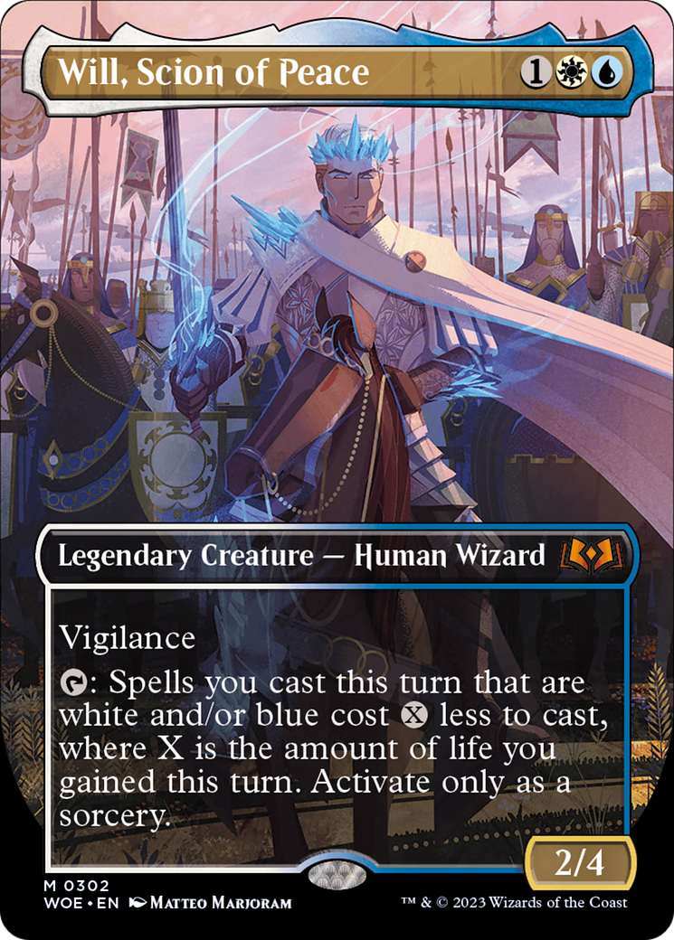 Will, Scion of Peace (Borderless Alternate Art) [Wilds of Eldraine] | Multizone: Comics And Games