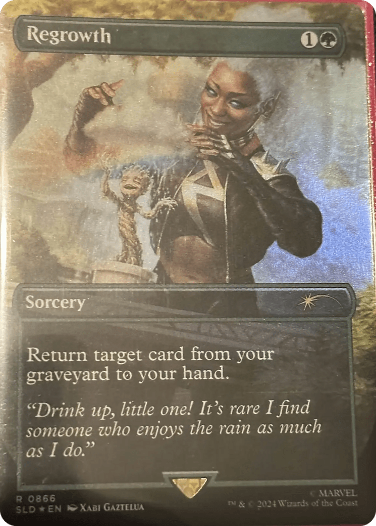 Regrowth (Rainbow Foil) [Secret Lair Drop Series] MTG Single Magic: The Gathering  | Multizone: Comics And Games