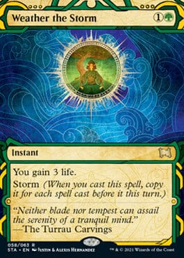 Weather the Storm (Foil Etched) [Strixhaven: Mystical Archive] MTG Single Magic: The Gathering  | Multizone: Comics And Games
