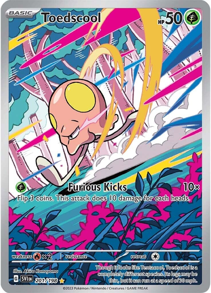 Toedscool (201/198) [Scarlet & Violet: Base Set] Pokemon Single Pokémon  | Multizone: Comics And Games