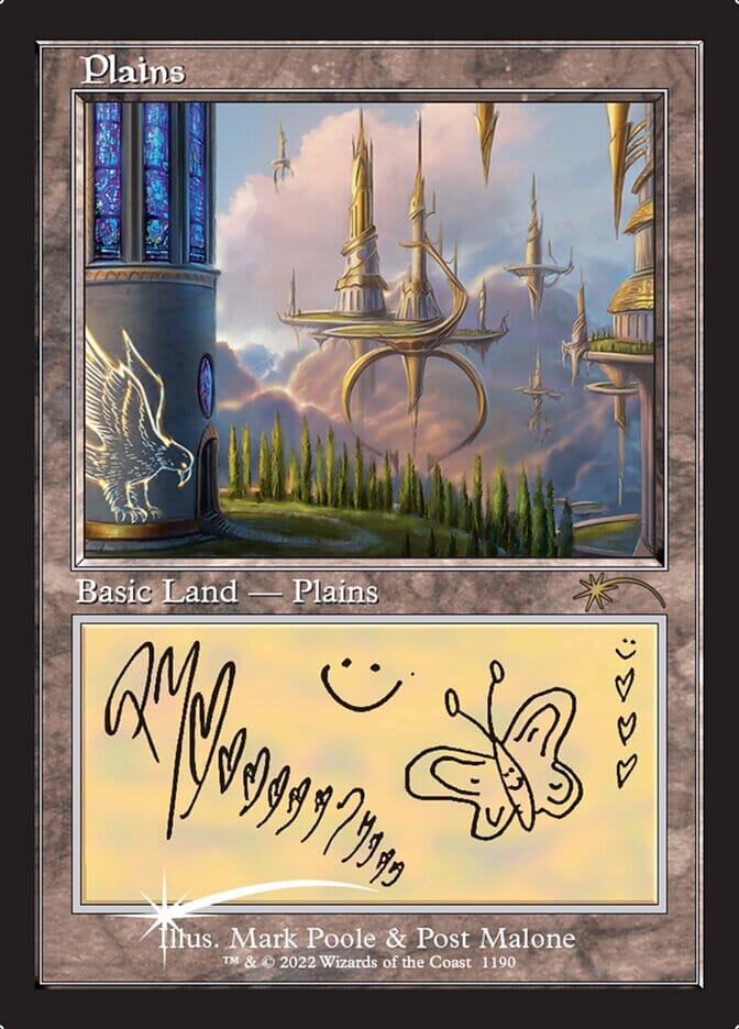 Plains (1190) [Secret Lair Drop Series] MTG Single Magic: The Gathering  | Multizone: Comics And Games