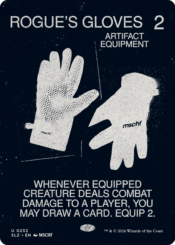 Rogue's Gloves (0232) [Secret Lair x MSCHF: The Zeta Set] MTG Single Magic: The Gathering  | Multizone: Comics And Games