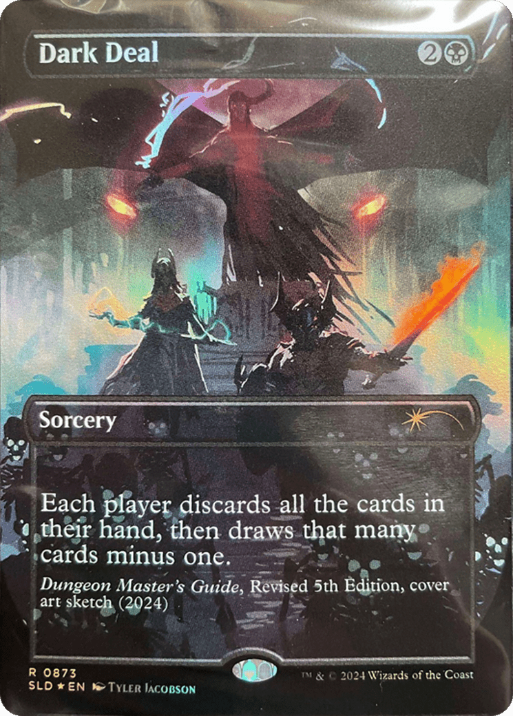 Dark Deal (Rainbow Foil) [Secret Lair Drop Series] MTG Single Magic: The Gathering  | Multizone: Comics And Games