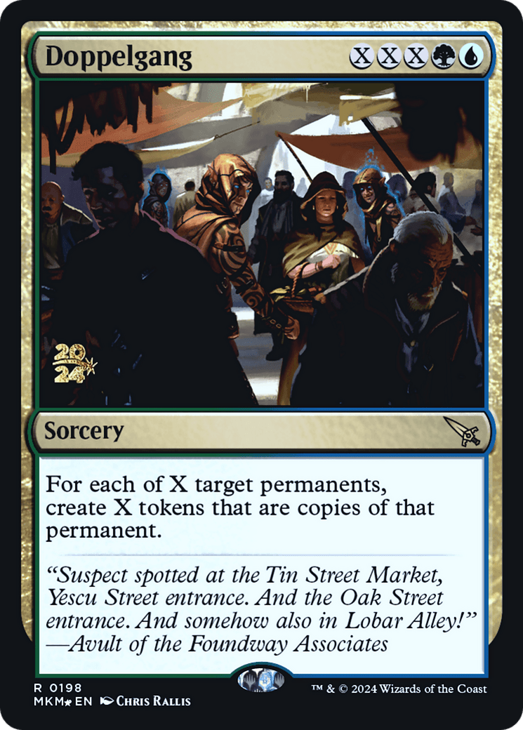 Doppelgang [Murders at Karlov Manor Prerelease Promos] MTG Single Magic: The Gathering  | Multizone: Comics And Games