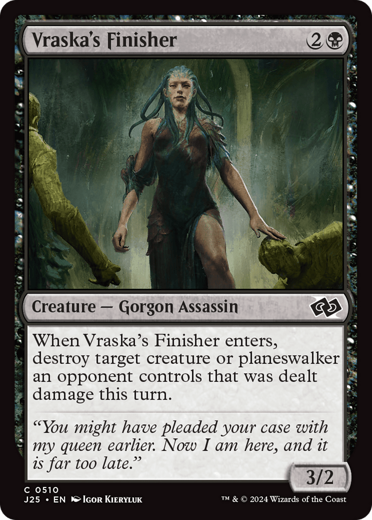 Vraska's Finisher [Foundations Jumpstart] MTG Single Magic: The Gathering  | Multizone: Comics And Games
