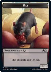Eldrazi Spawn (MH3) // Rat (WOE) Double-Sided Token [The List] MTG Single Magic: The Gathering  | Multizone: Comics And Games