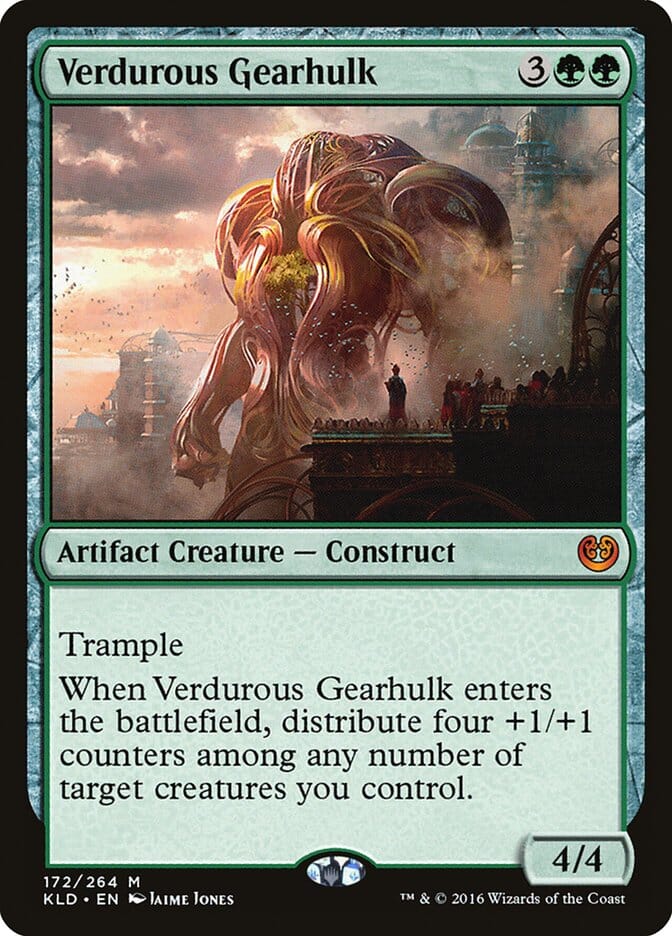 Verdurous Gearhulk [Kaladesh] MTG Single Magic: The Gathering  | Multizone: Comics And Games