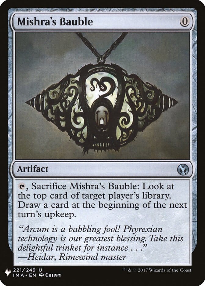 Mishra's Bauble [Mystery Booster] MTG Single Magic: The Gathering  | Multizone: Comics And Games