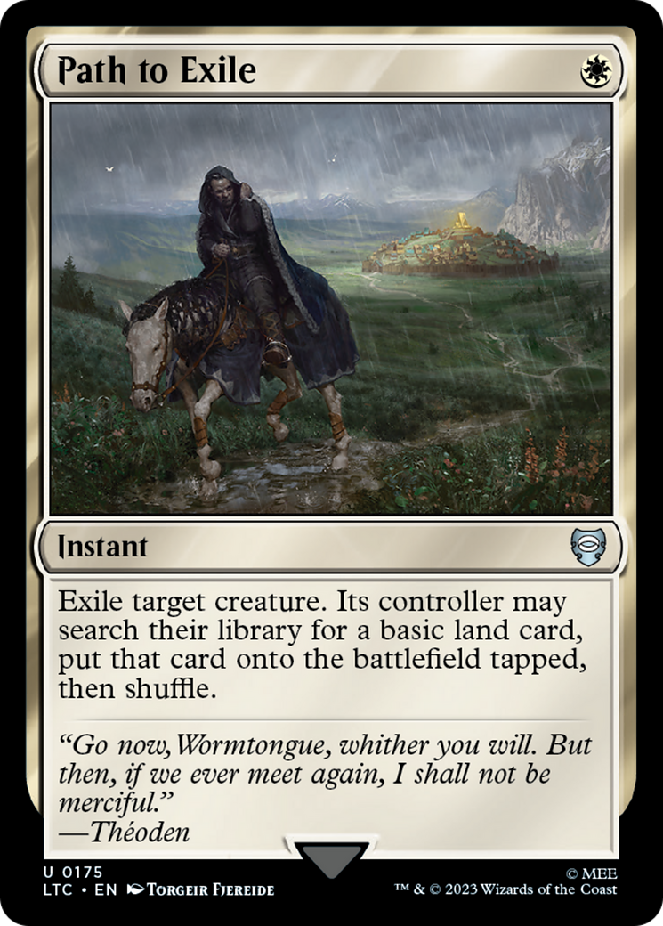 Path to Exile [The Lord of the Rings: Tales of Middle-Earth Commander] | Multizone: Comics And Games