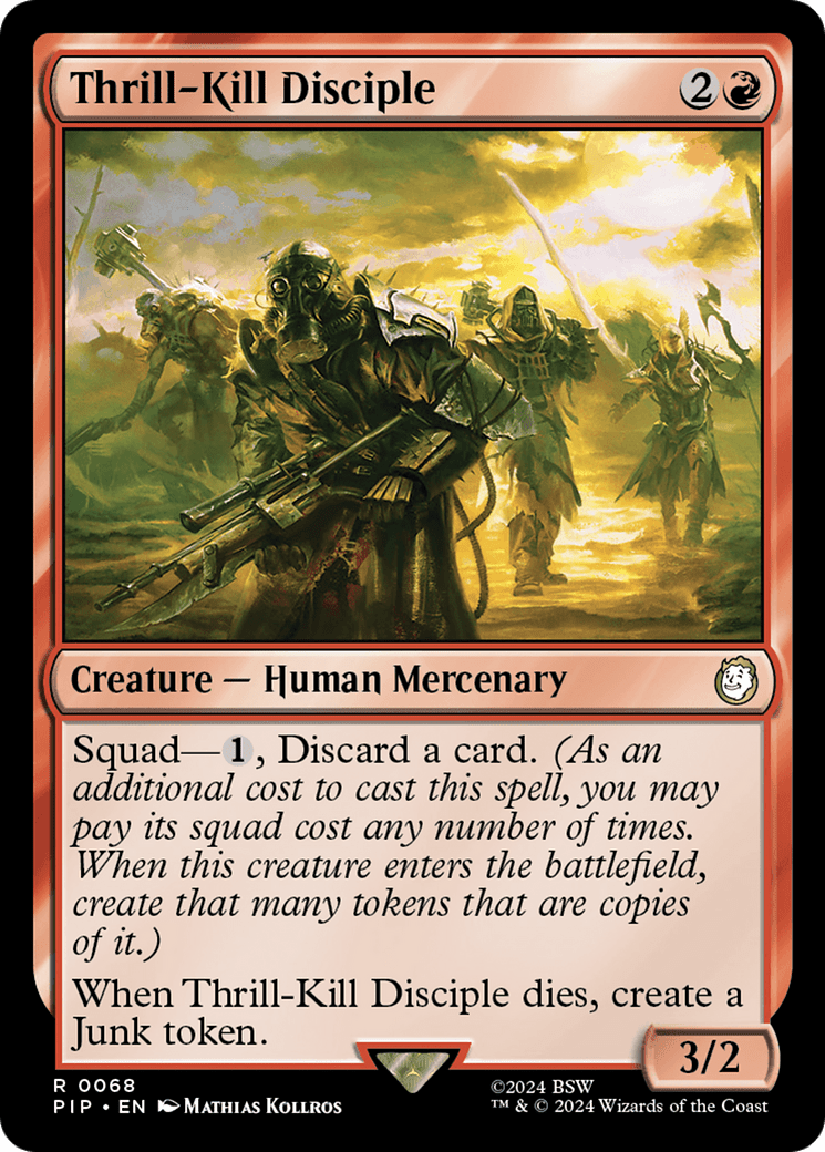 Thrill-Kill Disciple [Fallout] MTG Single Magic: The Gathering  | Multizone: Comics And Games